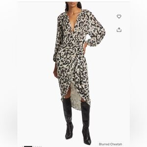 Rails Tyra Dress in Blurred Cheetah